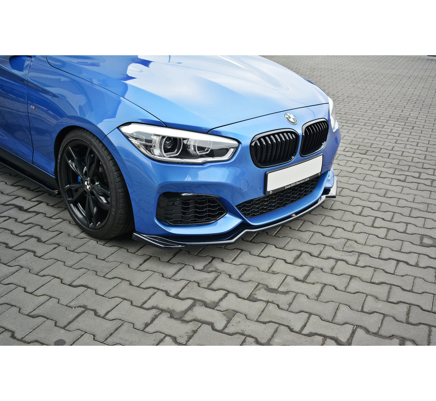 Maxton Design FRONT SPLITTER V.2 passend voor BMW 1 F20/F21 M-POWER