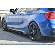 Maxton Design Maxton Design RACING SIDE SKIRTS DIFFUSERS BMW 1 F20/F21 M-POWER FACELIFT