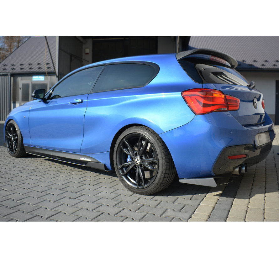 Maxton Design RACING SIDE SKIRTS DIFFUSERS BMW 1 F20/F21 M-POWER FACELIFT