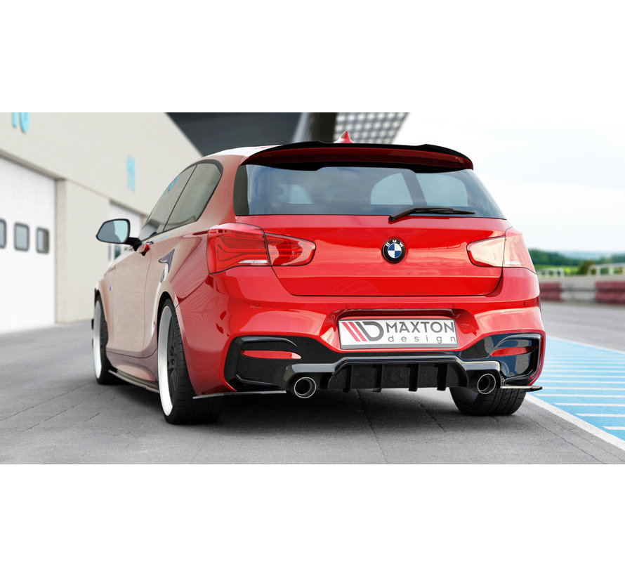Maxton Design REAR DIFFUSER passend voor BMW 1 F20/ F21 FACELIFT M-POWER