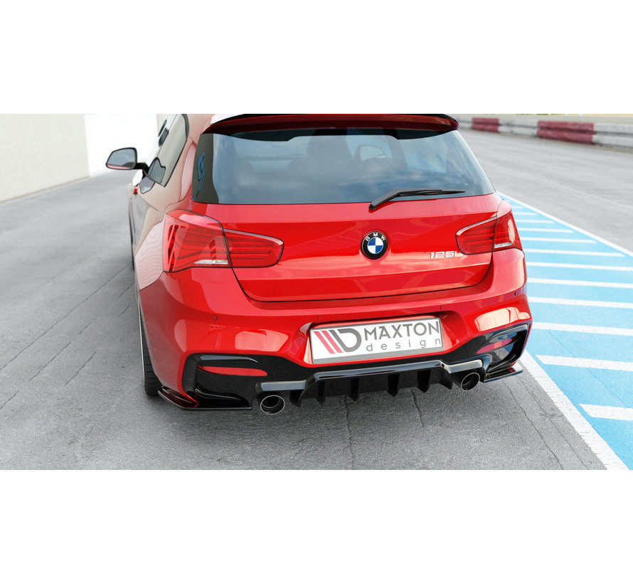 Maxton Design REAR DIFFUSER passend voor BMW 1 F20/ F21 FACELIFT M-POWER