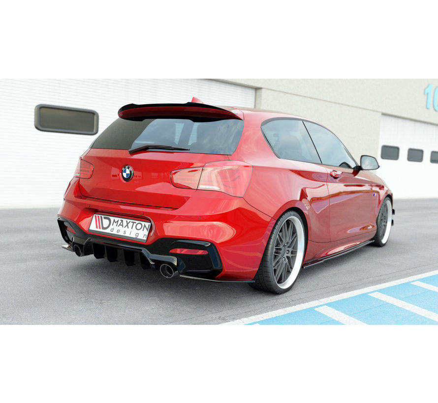 Maxton Design REAR DIFFUSER passend voor BMW 1 F20/ F21 FACELIFT M-POWER