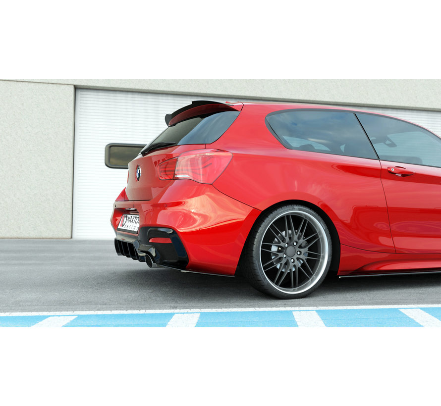 Maxton Design REAR DIFFUSER passend voor BMW 1 F20/ F21 FACELIFT M-POWER