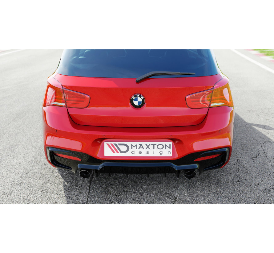 Maxton Design REAR DIFFUSER passend voor BMW 1 F20/ F21 FACELIFT M-POWER