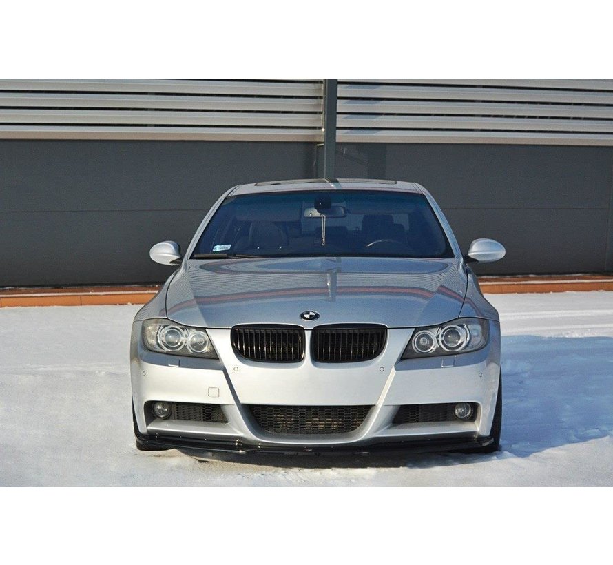 Maxton Design FRONT SPLITTER V.1 passend voor BMW 3 E90 MPACK
