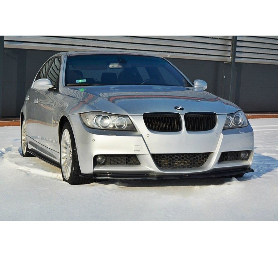 Maxton Design FRONT SPLITTER V.1 passend voor BMW 3 E90 MPACK