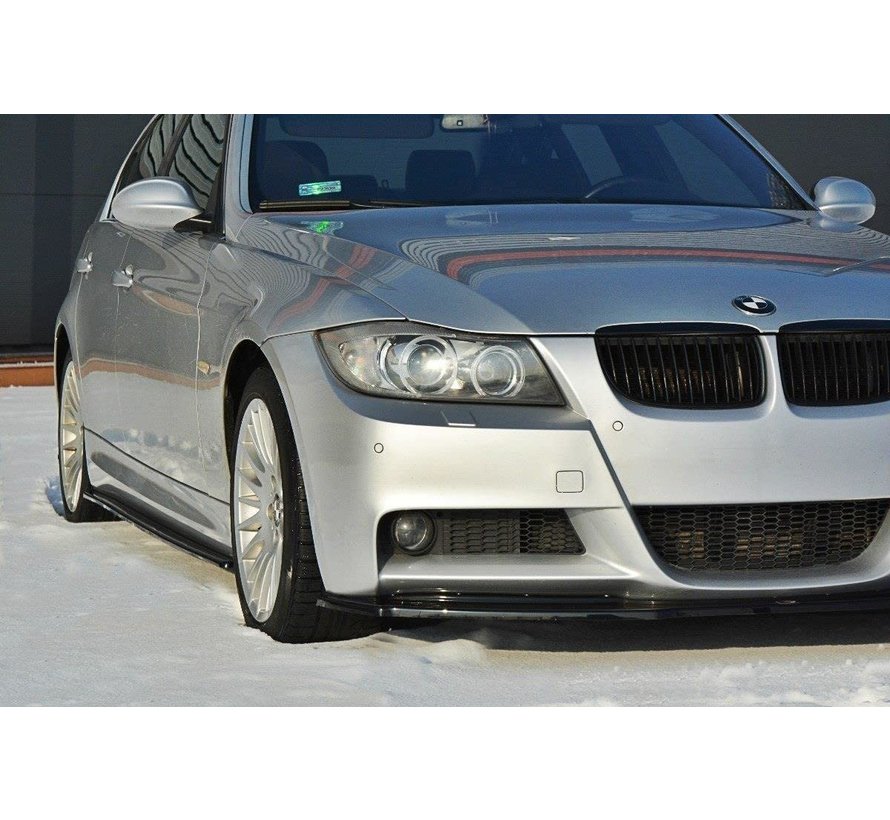 Maxton Design FRONT SPLITTER V.1 passend voor BMW 3 E90 MPACK