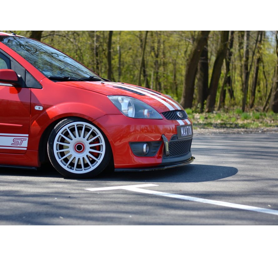 Maxton Design FRONT SPLITTER V.2 FORD FIESTA MK6 ST