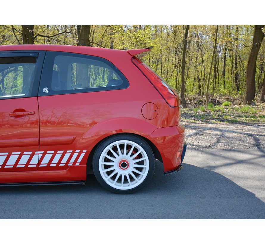 Maxton Design REAR SIDE SPLITTERS FORD FIESTA MK6 ST