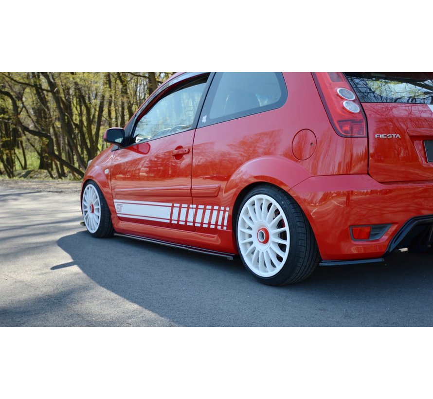 Maxton Design SIDE SKIRTS DIFFUSERS FORD FIESTA MK6 ST