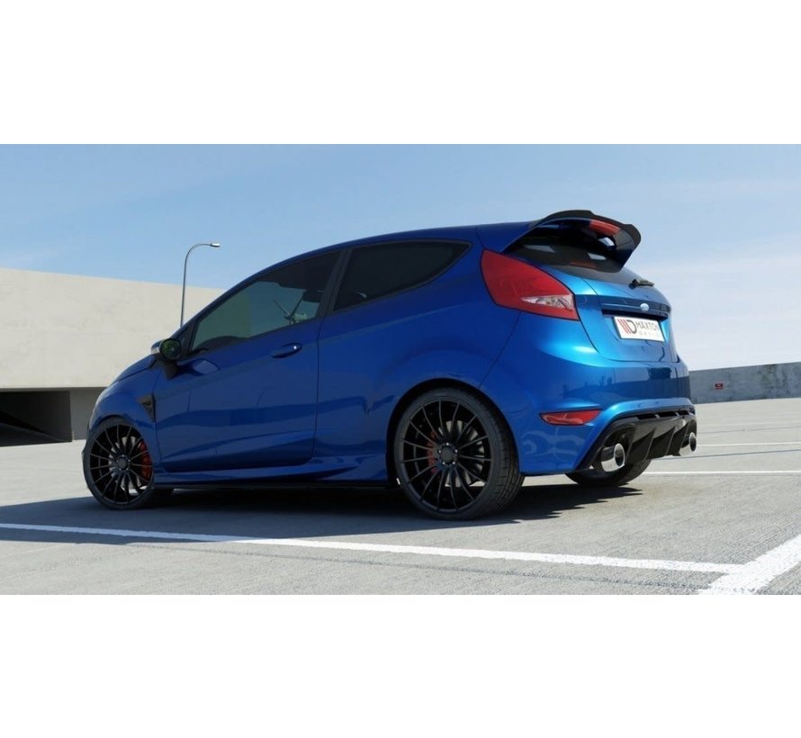 Maxton Design SPOILER EXTENSION FORD FIESTA MK7 ST / ZETEC
