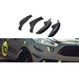 Maxton Design FRONT BUMPER WINGS (CANARDS) FORD FIESTA 7 ST FACELIFT