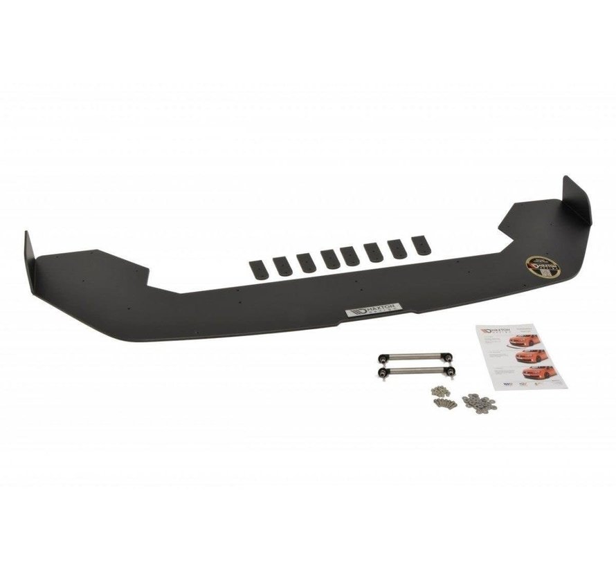 Maxton Design FRONT RACING SPLITTER FIESTA MK7 ST FACELIFT (WITH WINGS)