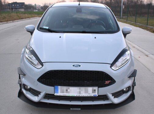 Maxton Design Maxton Design FRONT RACING SPLITTER V.3 FORD FIESTA MK7 ST FACELIFT