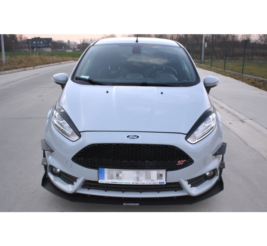 Maxton Design FRONT RACING SPLITTER V.3 FORD FIESTA MK7 ST FACELIFT