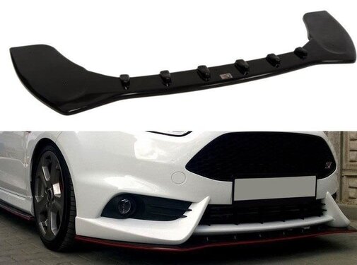 Maxton Design Maxton Design FRONT SPLITTER FIESTA MK7 ST FACELIFT 2013-2016 (FIT MAXTON FRONT BUMPER)