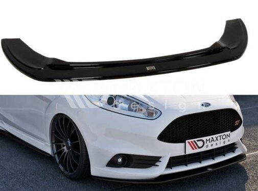 Maxton Design Maxton Design FRONT SPLITTER V.2 FIESTA MK7 ST FACELIFT 2013-16