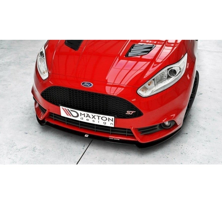 Maxton Design FRONT SPLITTER V.3 FIESTA MK7 ST FACELIFT 2013-16