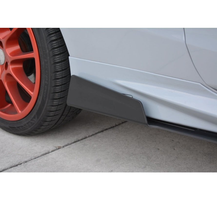 Maxton Design RACING SIDE SKIRTS DIFFUSERS FORD FIESTA MK7 ST FACELIFT
