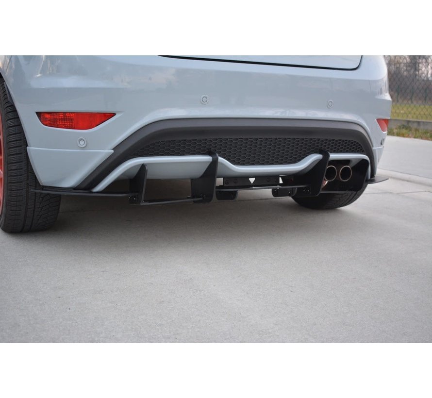 Maxton Design REAR DIFFUSER V.2 FORD FIESTA MK7 ST FACELIFT