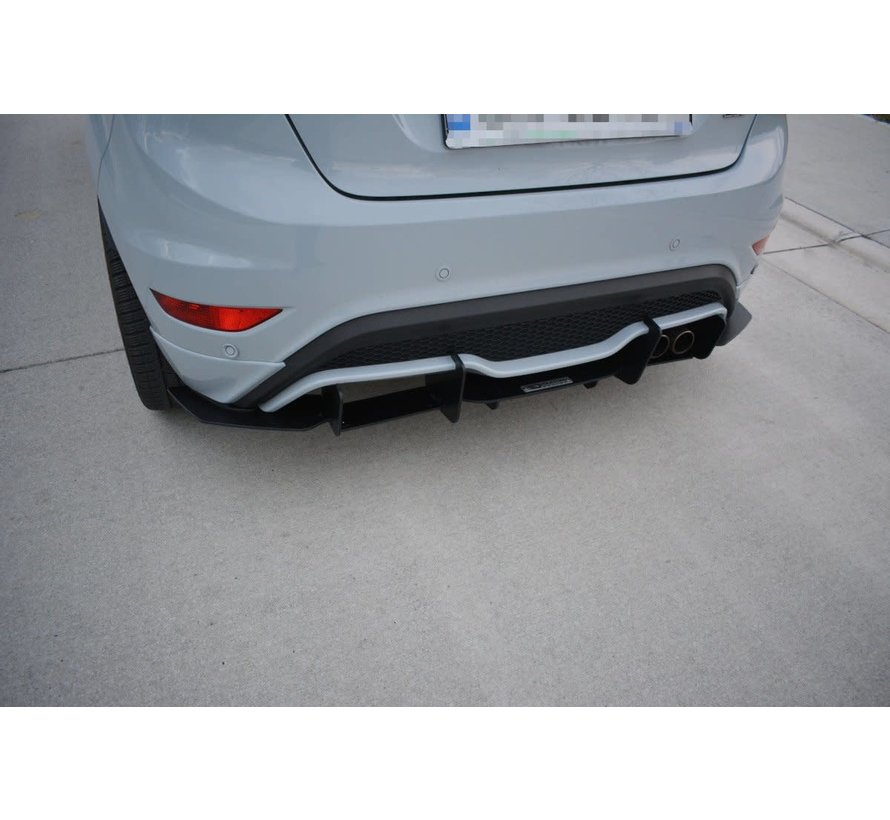 Maxton Design REAR DIFFUSER V.2 FORD FIESTA MK7 ST FACELIFT