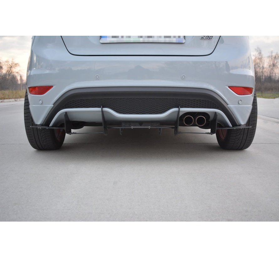 Maxton Design REAR DIFFUSER V.2 FORD FIESTA MK7 ST FACELIFT