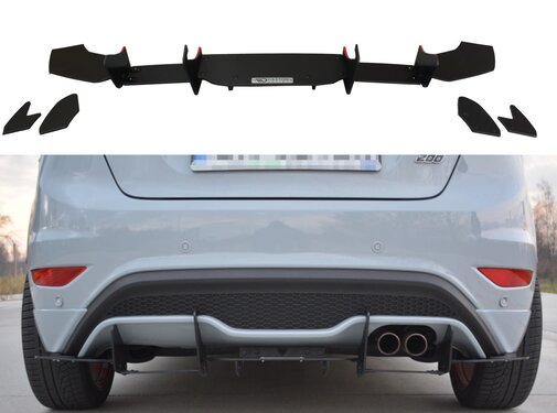 Maxton Design Maxton Design REAR DIFFUSER V.2 FORD FIESTA MK7 ST FACELIFT