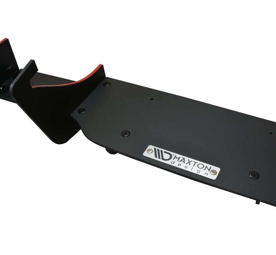 Maxton Design REAR DIFFUSER V.2 FORD FIESTA MK7 ST FACELIFT