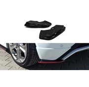 Maxton Design Maxton Design REAR SIDE SPLITTERS FORD FIESTA MK7 ST / STLINE / ZETEC S FACELIFT