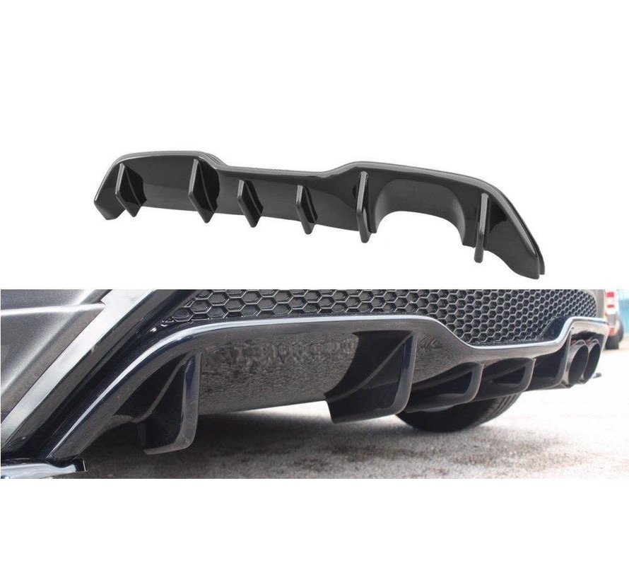 Maxton Design REAR DIFFUSER FORD FIESTA MK7 ST FACELIFT