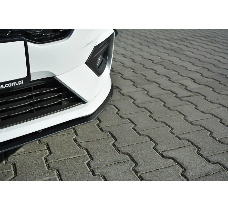 Maxton Design FRONT RACING SPLITTER V.2 FORD FIESTA MK8 ST/ ST-LINE