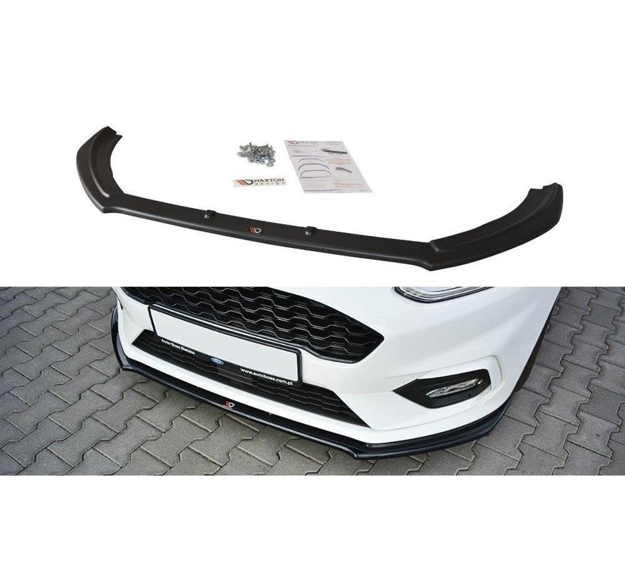 Maxton Design FRONT SPLITTER V.2 FORD FIESTA MK8 ST/ST-LINE