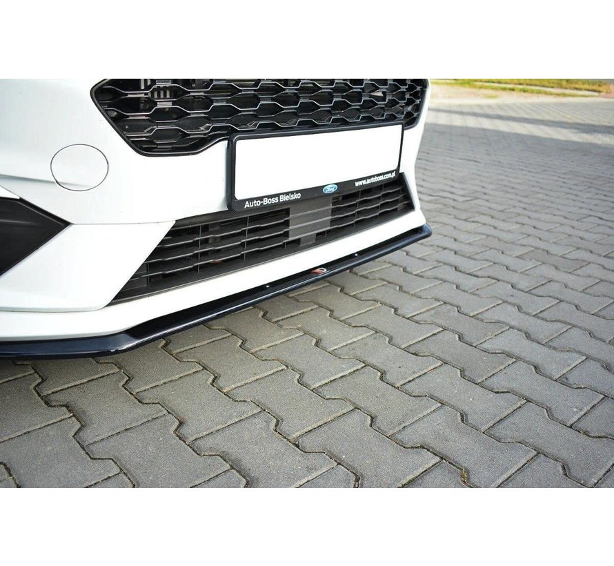 Maxton Design FRONT SPLITTER V.3 FORD FIESTA MK8 ST/ST-LINE