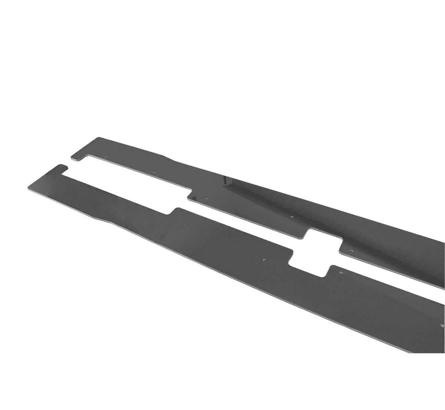 Maxton Design RACING SIDE SKIRTS DIFFUSERS V.2 FORD FIESTA MK8 ST/ ST-LINE