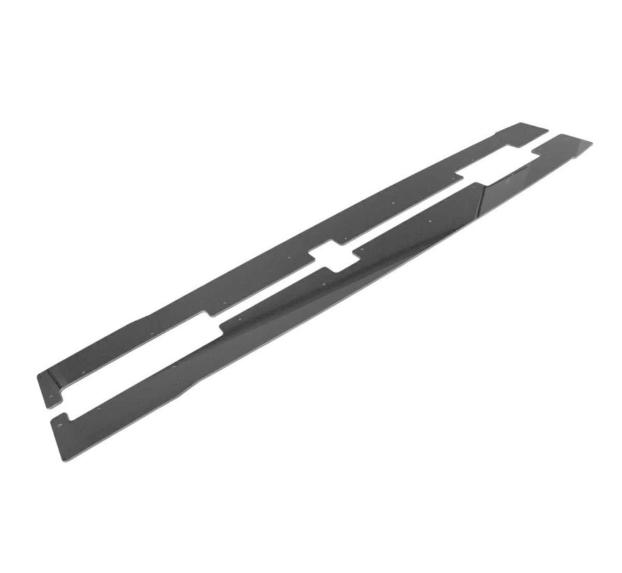 Maxton Design RACING SIDE SKIRTS DIFFUSERS V.2 FORD FIESTA MK8 ST/ ST-LINE