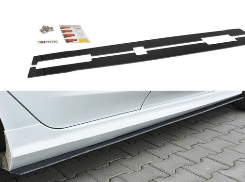 Maxton Design Maxton Design RACING SIDE SKIRTS DIFFUSERS V.2 FORD FIESTA MK8 ST/ ST-LINE