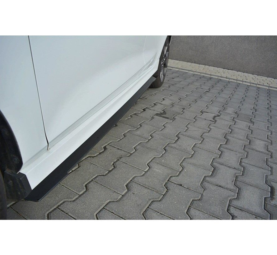 Maxton Design RACING SIDE SKIRTS DIFFUSERS V.2 FORD FIESTA MK8 ST/ ST-LINE