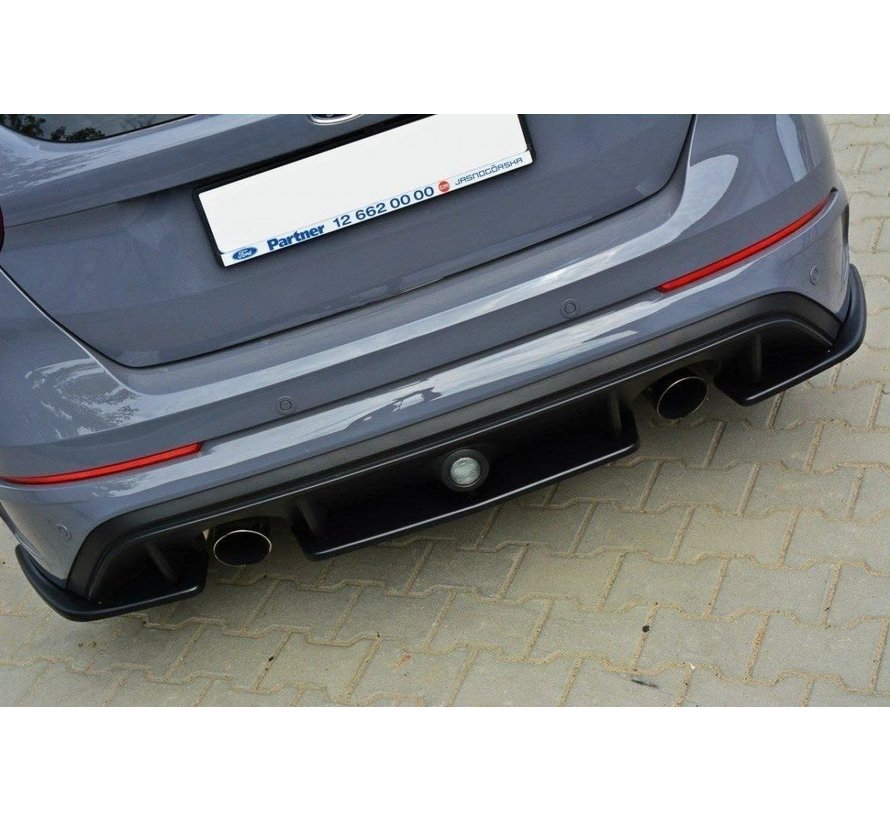 Maxton Design CENTRAL REAR SPLITTER FORD FOCUS 3 RS