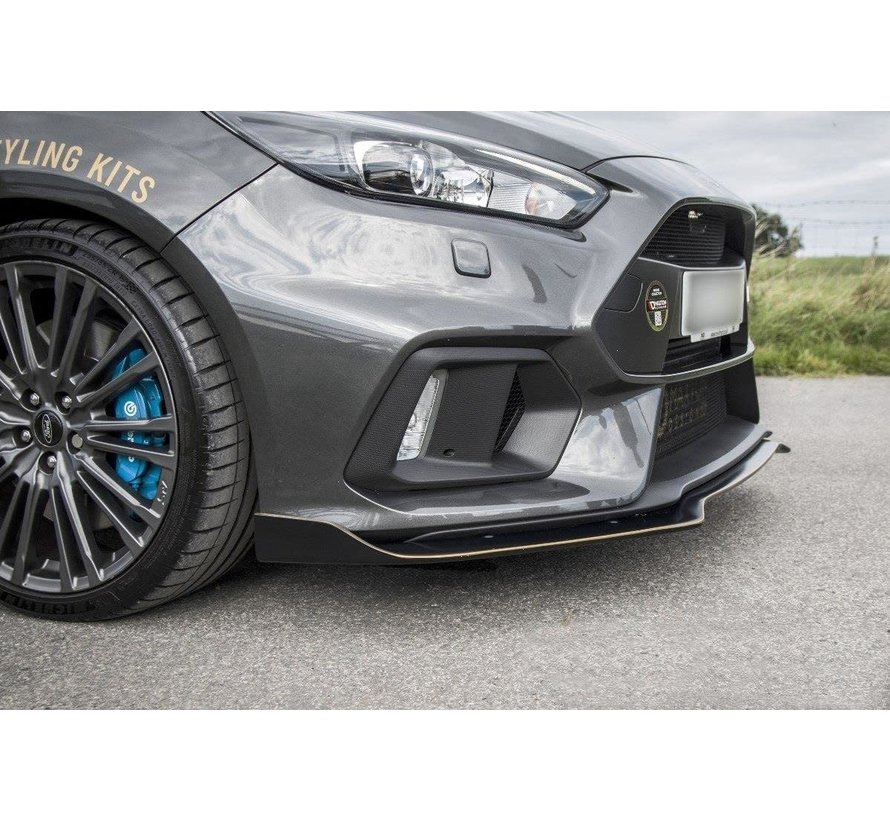 Maxton Design FRONT SPLITTER 'AERO' FORD FOCUS MK3 RS
