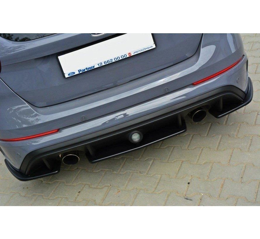 Maxton Design REAR SIDE SPLITTERS FORD FOCUS 3 RS