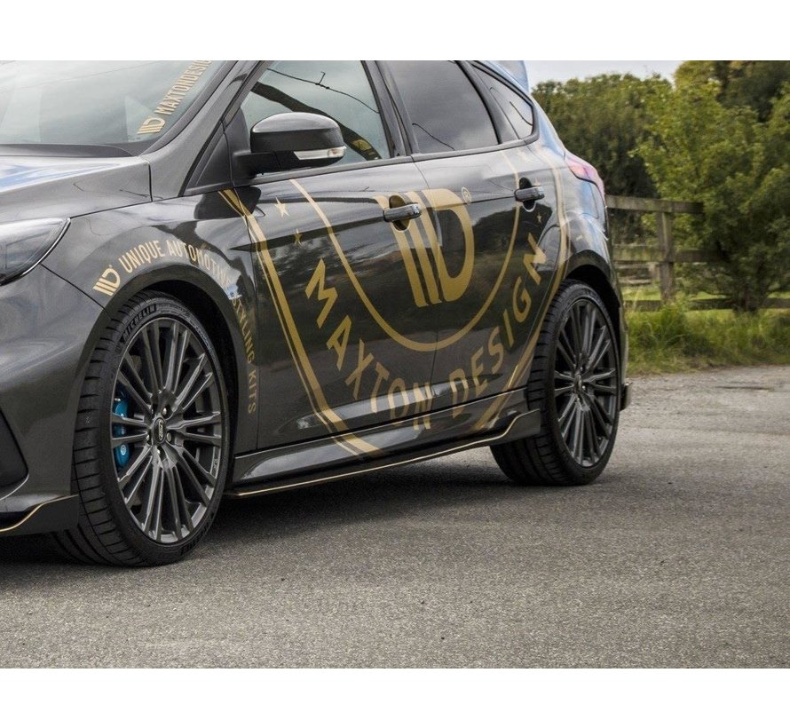 Maxton Design SIDE SKIRTS DIFFUSERS 'AERO' FORD FOCUS MK3 RS