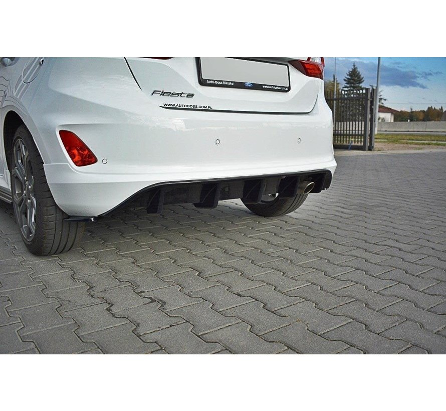 Maxton Design REAR SIDE SPLITTERS FORD FIESTA MK8 ST-LINE