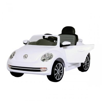 OSP Accu-Auto Volkswagen Beetle Wit - 6V - incl. MP3 - vanaf 3 jaar