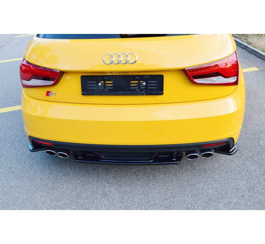 Maxton Design CENTRAL REAR DIFFUSER AUDI S1 8X