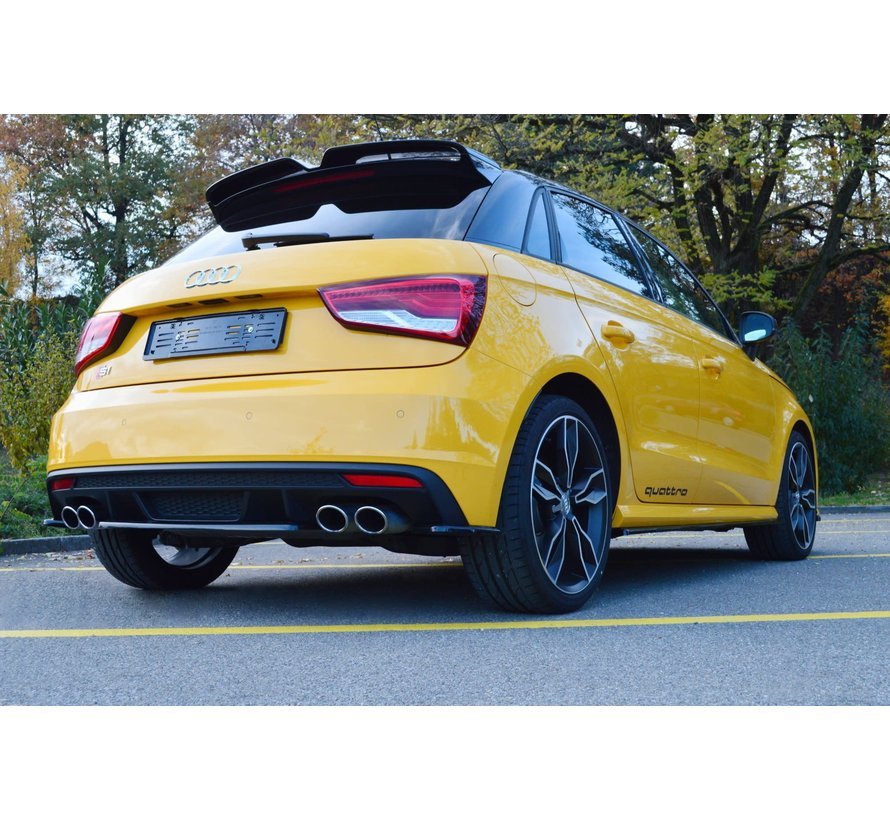 Maxton Design CENTRAL REAR DIFFUSER AUDI S1 8X