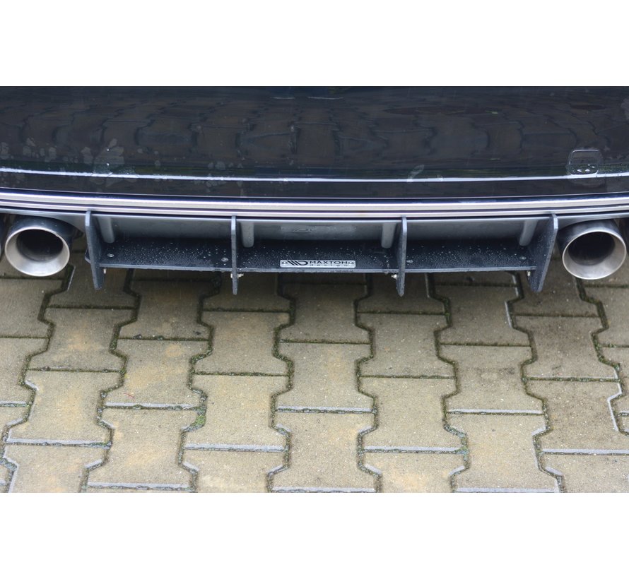 Maxton Design REAR DIFFUSER AUDI S3 / A3 S-LINE 8V HATCHBACK / SPORTBACK