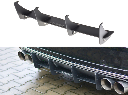 Maxton Design Maxton Design REAR DIFFUSER AUDI S3 / A3 S-LINE 8V HATCHBACK / SPORTBACK