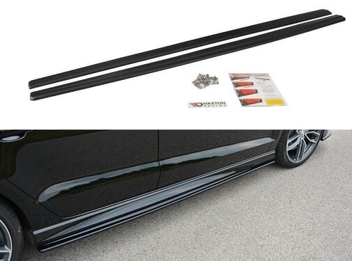 Maxton Design Maxton Design SIDE SKIRTS SPLITTERS AUDI S3 / A3 S-LINE 8V / 8V FL SEDAN