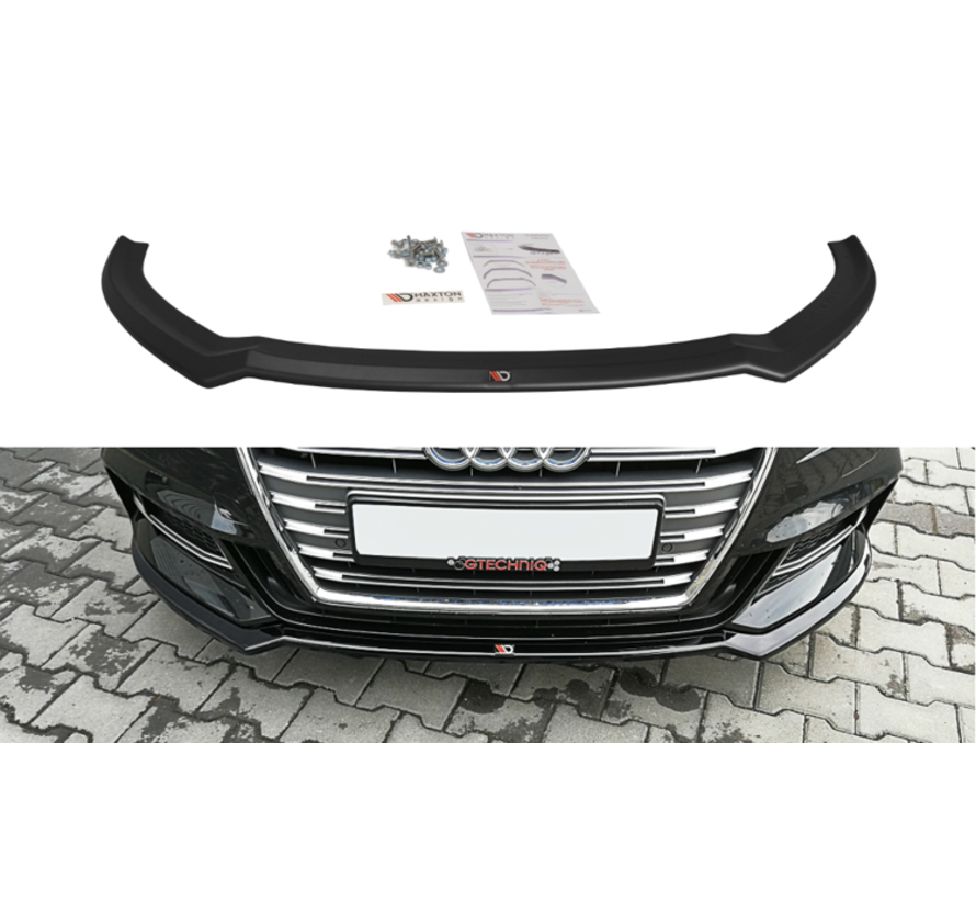 Maxton Design FRONT SPLITTER V.2 AUDI S3 / A3 S-LINE 8V FL