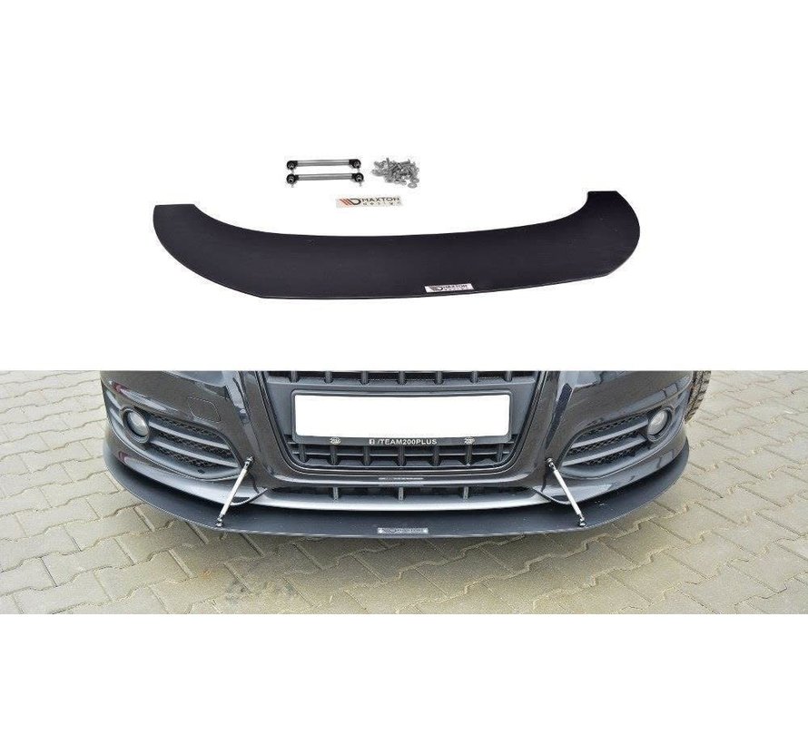 Maxton Design FRONT RACING SPLITTER AUDI S3 8P FL
